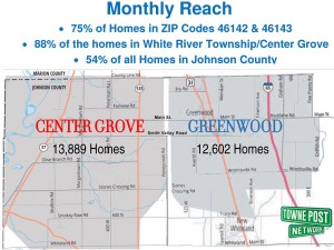 Greenwood Indiana Print Advertising Distribution Towne Post